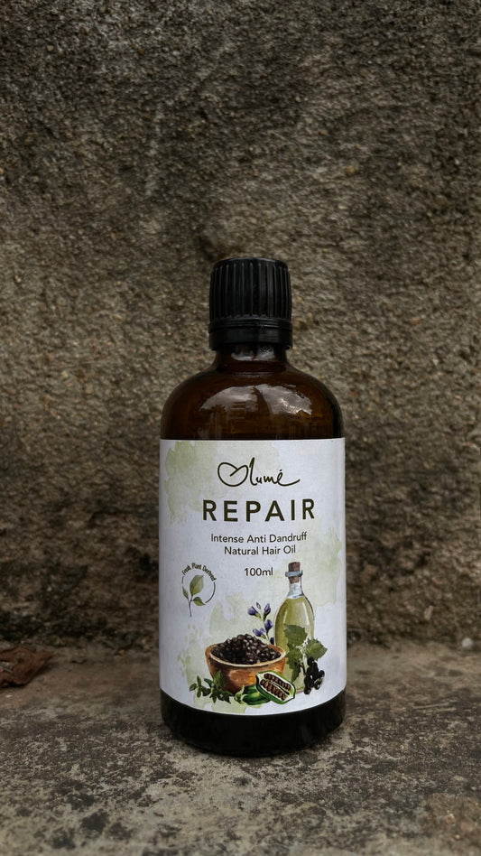 Olume Repair — Intense Anti Dandruff Hair Oil That Prevents Premature Greying